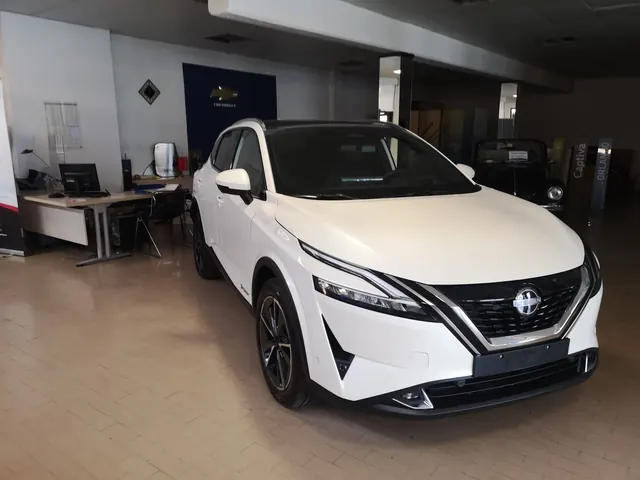 Auto nuova in esposizione