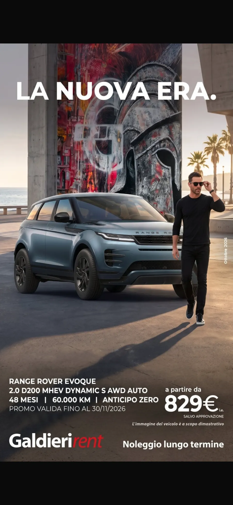 RANGE ROVER EVOQUE 2.0 D MHEV AWD AUTOM a noleggio